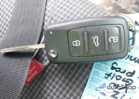 2012 Volkswagen Golf 2.5L 4-Door z USA, uszkodzony, nr VIN WVWDB7AJ9CW294818